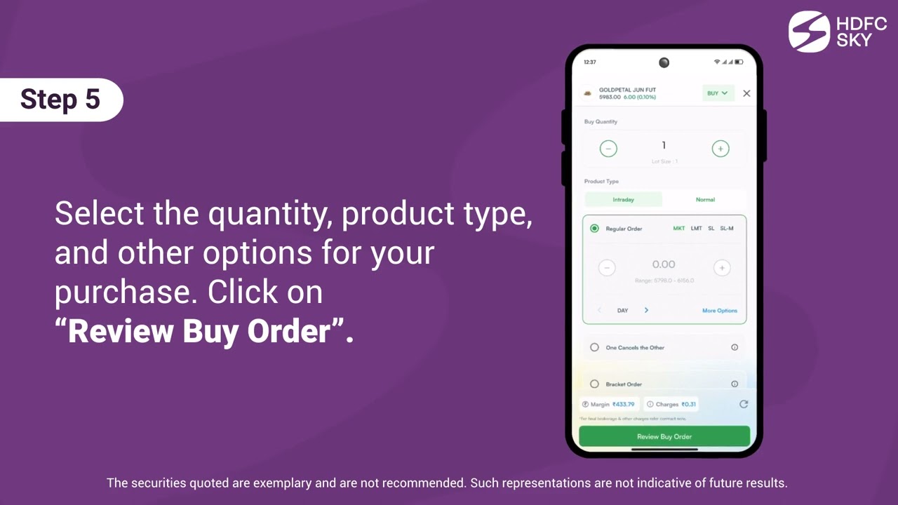 How to Start Commodity Trading on HDFC Sky App